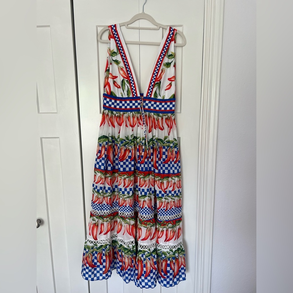 FARM Rio Picnic Peppers Ainika Midi Dress - Picture 8 of 12